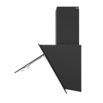 Кухонная вытяжка HOMSair ELF PUSH 50 черный фото 6