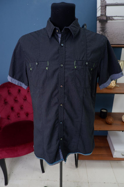 Рубашка Angelo Litrico в полоску 48-50 размер