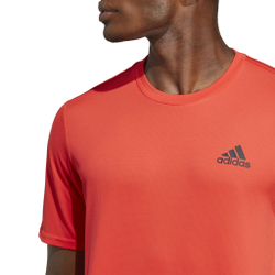 Мужское теннисное поло adidas D4M T-Shirt Men - Orange