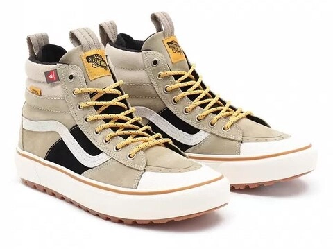 Vans black sales bone khaki