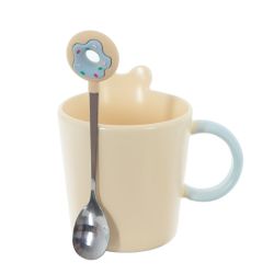 GAEM Кружка с ложкой, 350 мл, L12 W9,5 H11 см