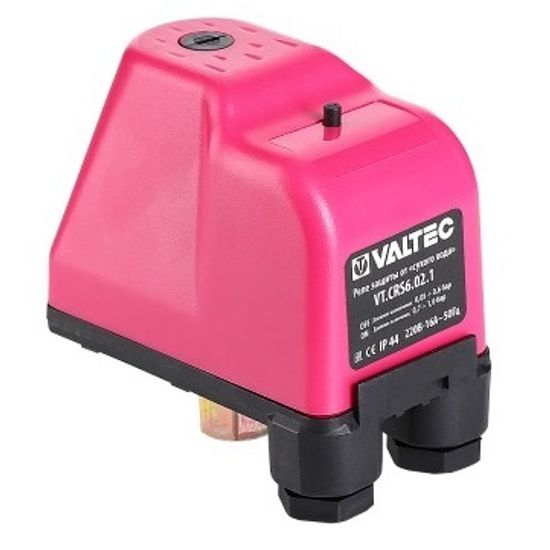 Реле защиты от «сухого» хода Valtec 220 В, 50 Гц, 1/4" (VT.CRS6.02.1)