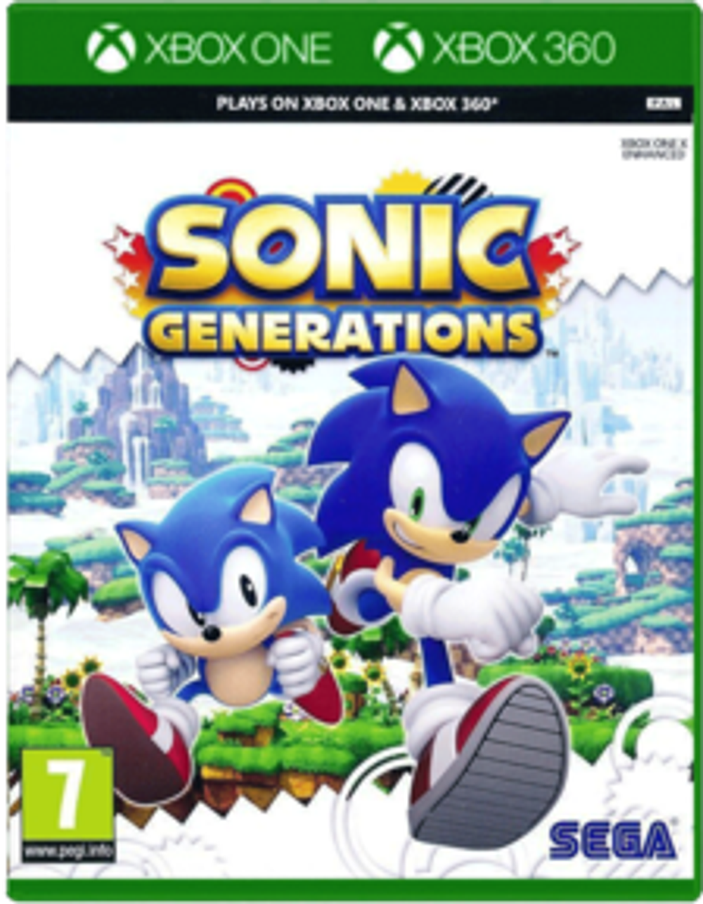 Sonic Generations (Xbox 360IOne) NEW