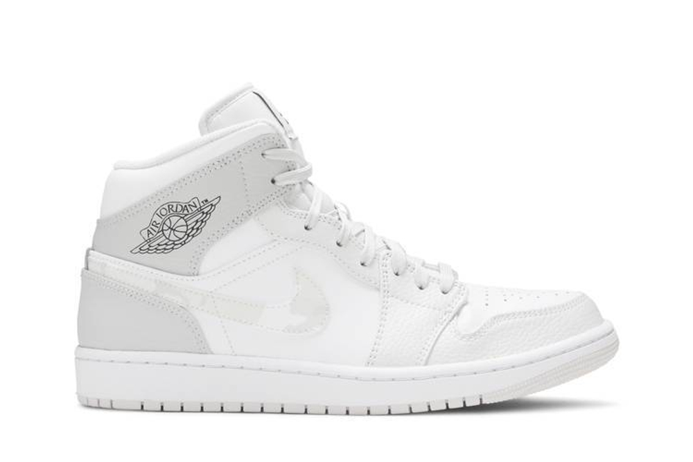 Кроссовки Jordan Air Jordan 1 Mid "Grey Camo" Dior