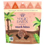 MAGICDATES, Original Snack Bites, брауни с соленым грецким орехом, 100 г (3,5 унции)