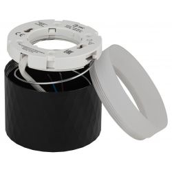 Светильник настенно-потолочный спот ЭРА OL37 BK под GX53 IP20 черный