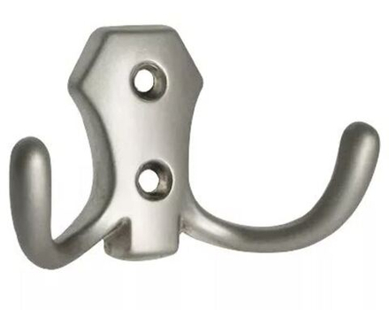 Крючок GLADKAYA 2 SC (мат. хром) (уп.100 шт)