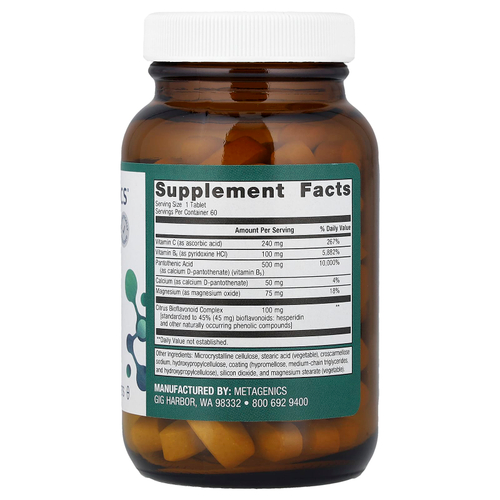 Metagenics, Cortico-B5B6®, 60 таблеток