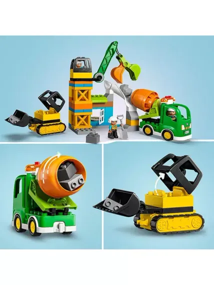 Lego konstruktor Duplo 10990 Construction Site
