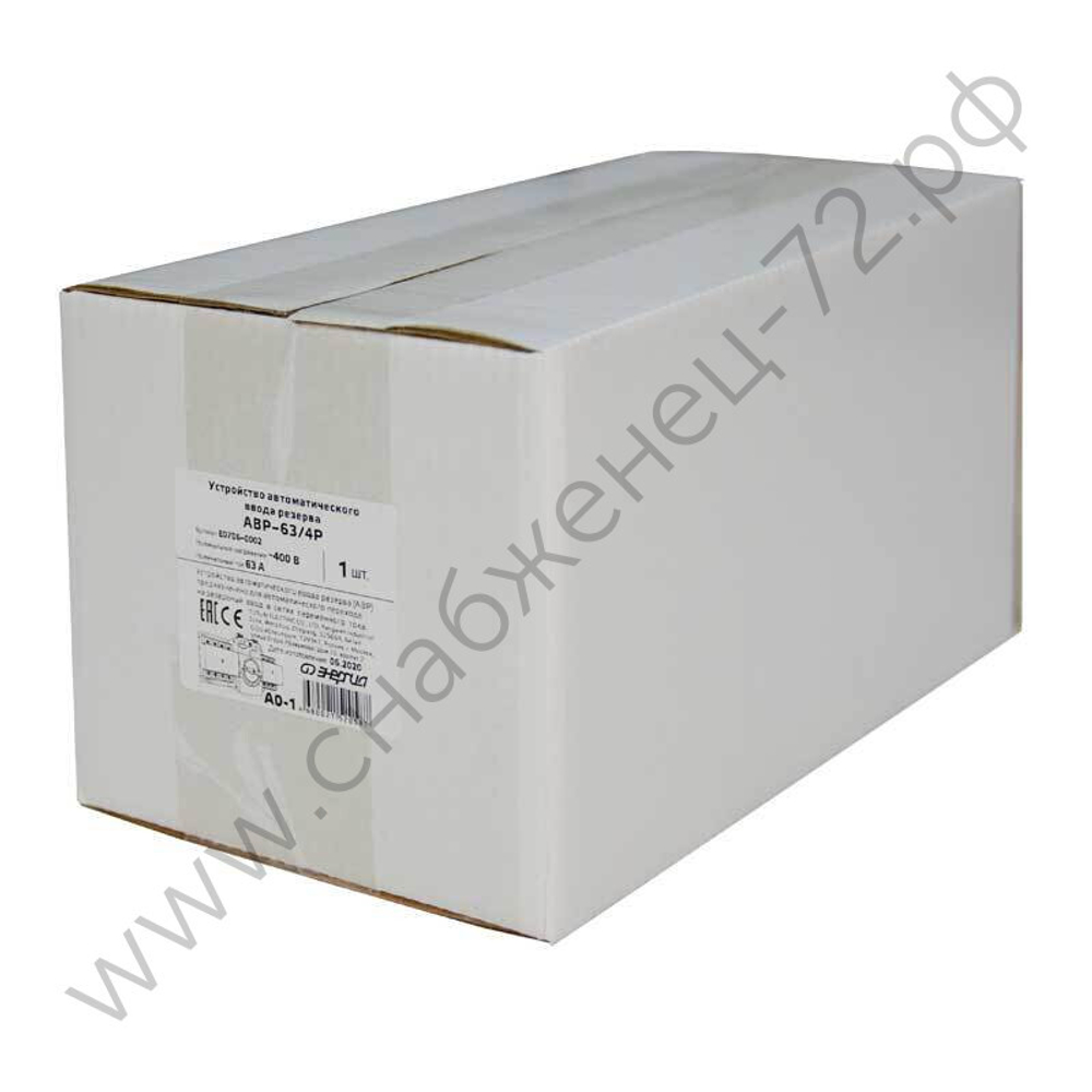 Устройства автоматического ввода резерва Энергия АВР-63
