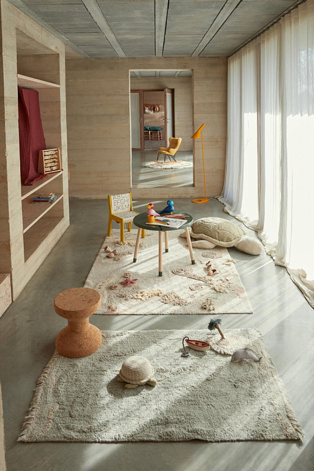 Ковер игровой Lorena Canals Морское дно 140х200 см