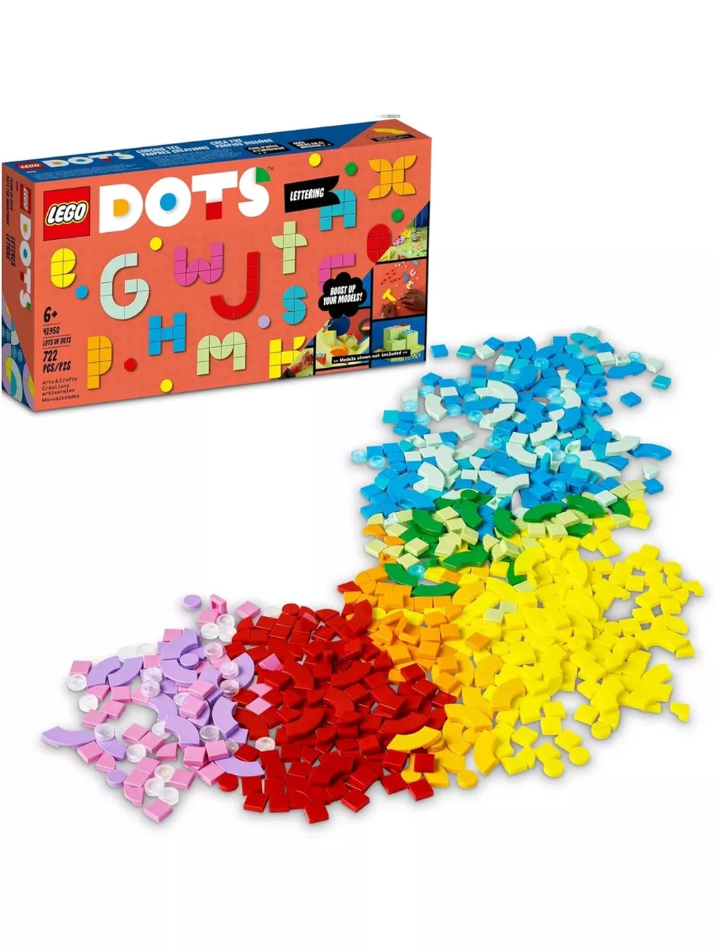 Лего 41950 Большой набор тайлов: буквы Lego Dots