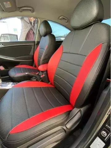 Авточехлы правый руль на 2 ряда (на заказ)