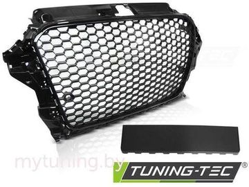 Решетка радиатора RS3 STYLE GLOSSY BLACK для Audi A3 V8