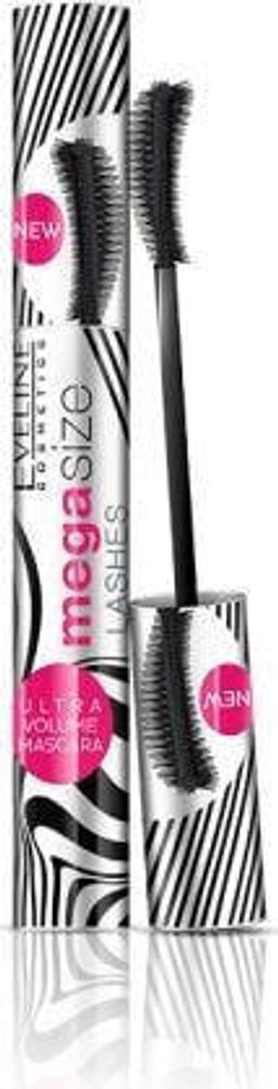 Eveline Maskara Mega Size Lashes Super Curl podkręcająca 10ml