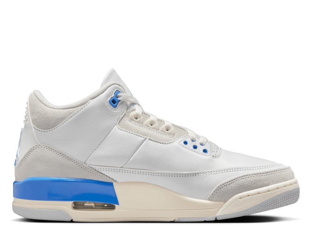 Баскетбольные кроссовки Air Jordan 3 Retro "Lucky Shorts" White