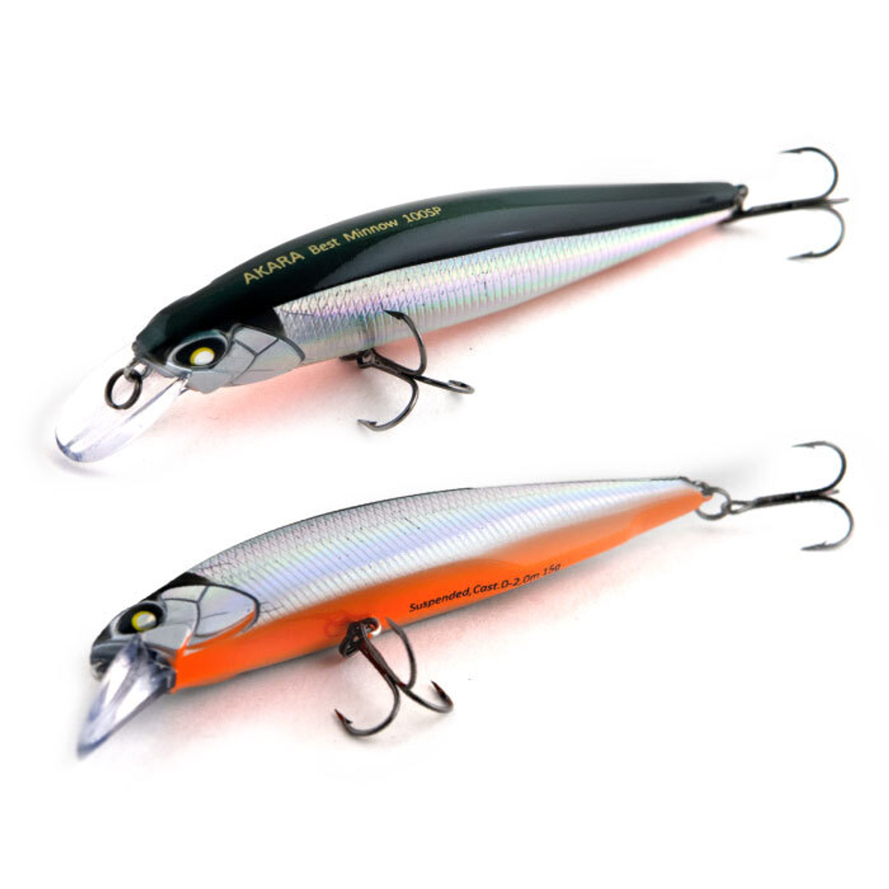 Воблер Akara Best Minnow 110SP 17 гр. (3/5 oz 4,3 in) A23