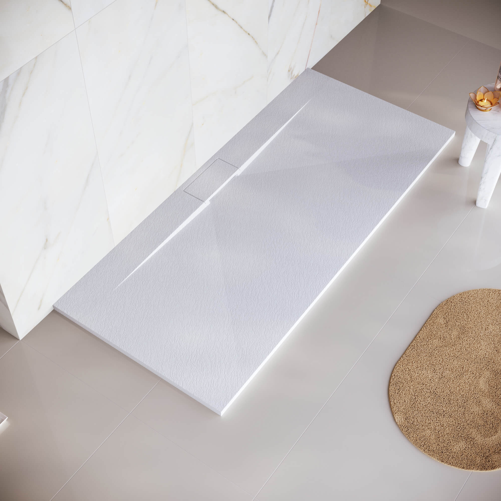 Душевой поддон прямоугольный RGW TKS-W Белый (800x2000)