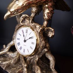 Часы настольные Орел Бронза