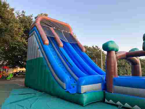 Надувная водная горка «Сказочный лес», 18*4,7*7,5 м