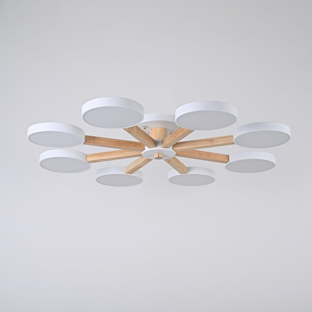 Потолочная Люстра Turna 8 White By Imperiumloft