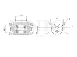 Цилиндр тормозной колесный UNIO BRC-20519