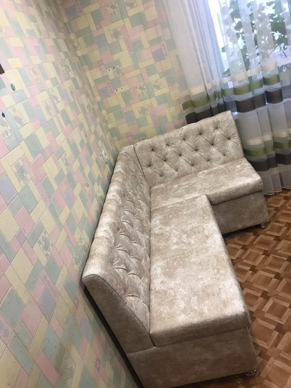 Диван угловой Орегон (бежевый)