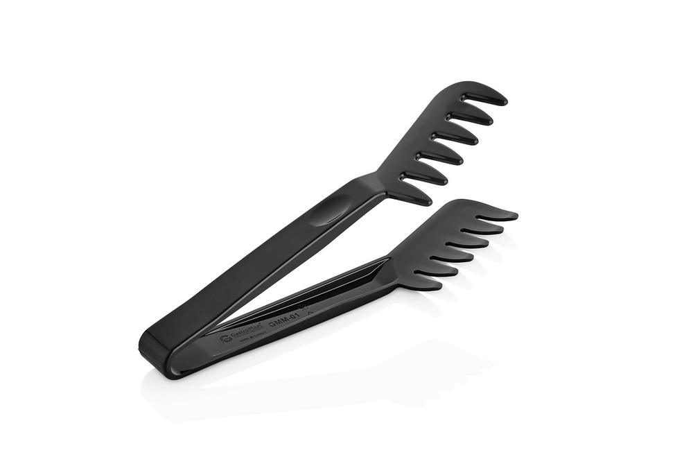 Щипцы для спагетти 22 см. поликарбонат, черные GP /1/48/