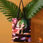 Сумка шоппер с принтом Genshin Impact