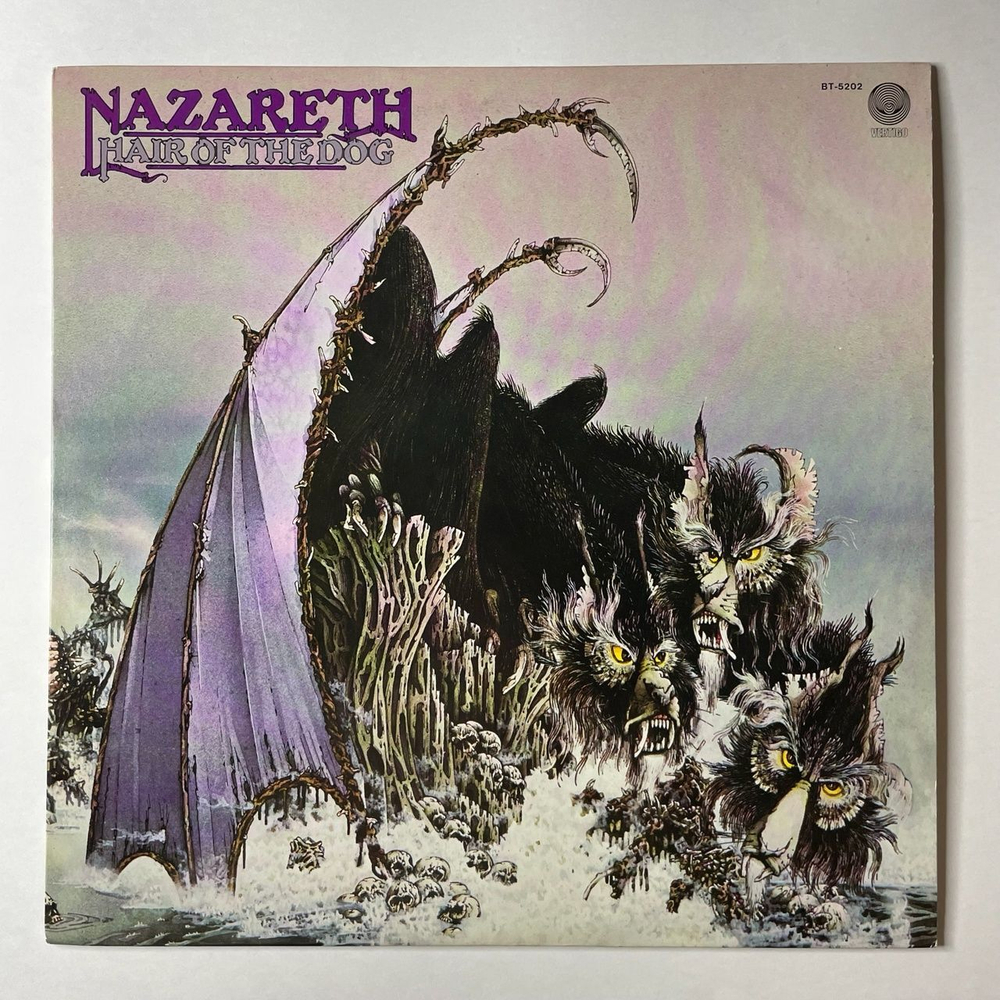 Винтажная виниловая пластинка LP Nazareth Hair Of The Dog (Japan 1978) (No Obi) Rose In The Heather