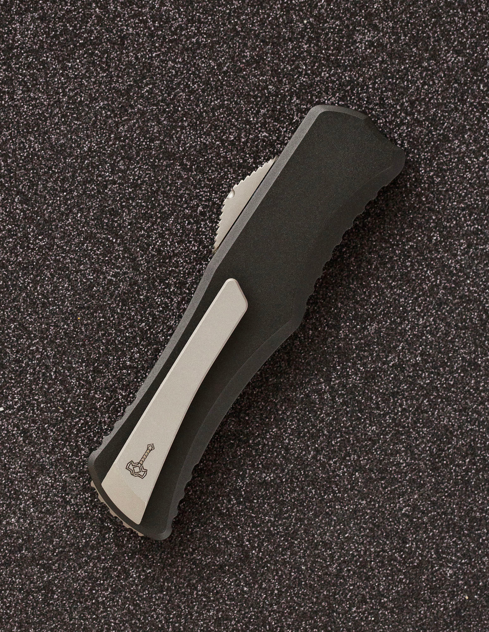 Автоматический складной нож SteelBro Freya Warncliffe Stonewash VG-10