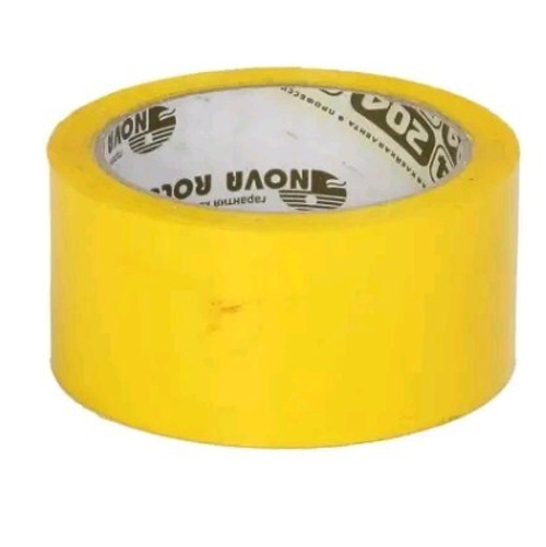 Скотч ЖЕЛТЫЙ 48мм*66м    NOVAROLL    204''