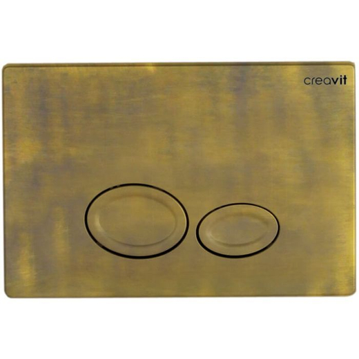 Кнопка смыва Creavit Drop GP2007.00 цвет бронзовый