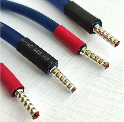 DAXX S30 Перемычки акустические 4 x 5.2 кв.мм. медные OFC на посеребренных гильзах, длина 20см. (4шт)