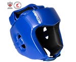 Шлем BoyBo TWIN, IKB-42, , одобрен Федерацией Бокса  и кикбоксинга  синий