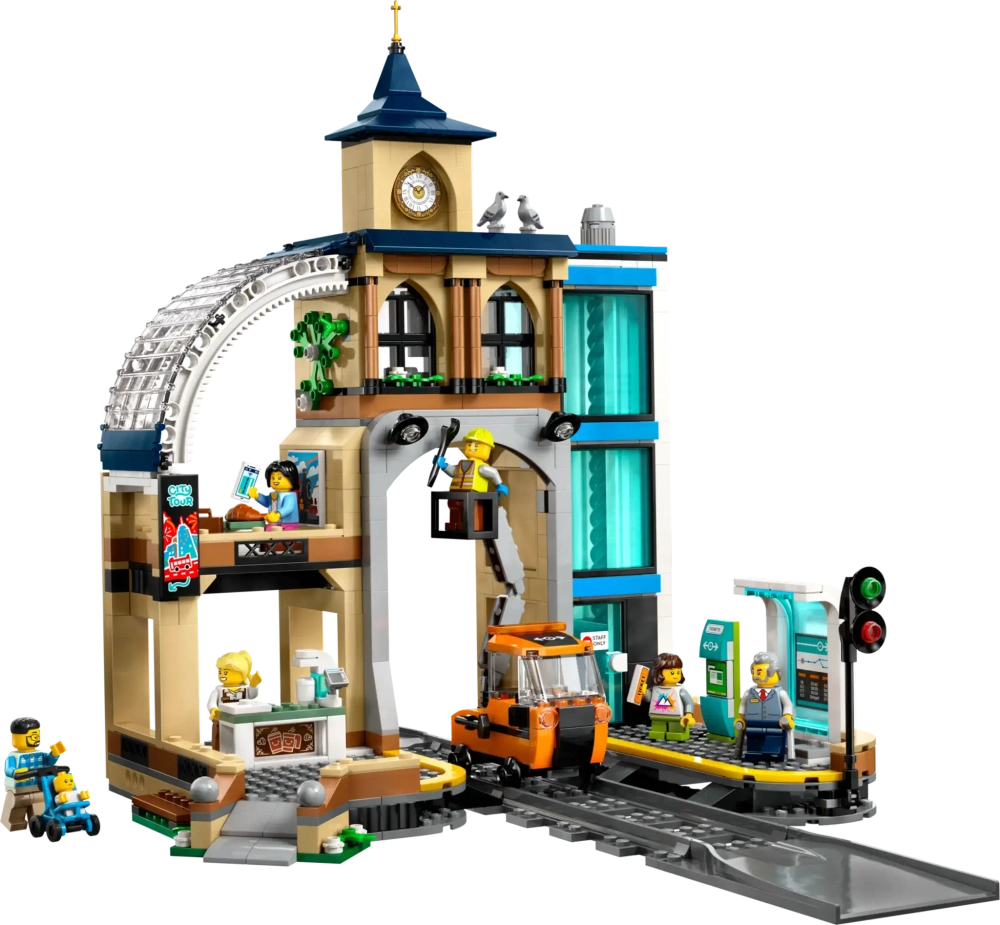 Конструктор LEGO City 60469 Центральный железнодорожный вокзал