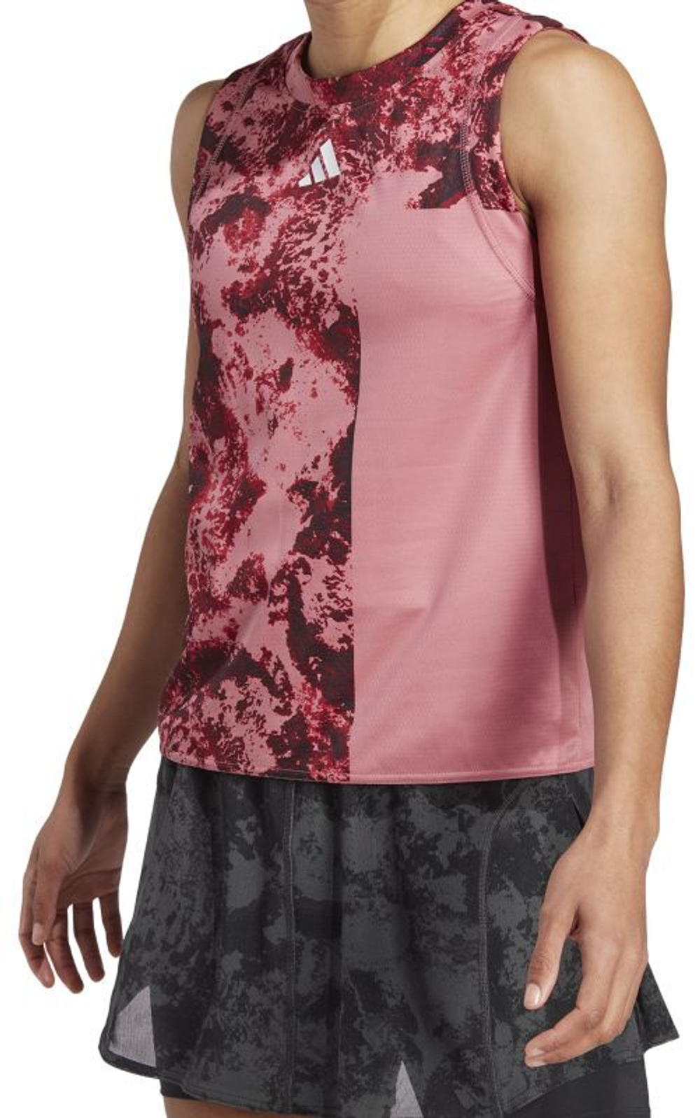 Женский топ теннисный Adidas Paris Logo Tank - Розовый