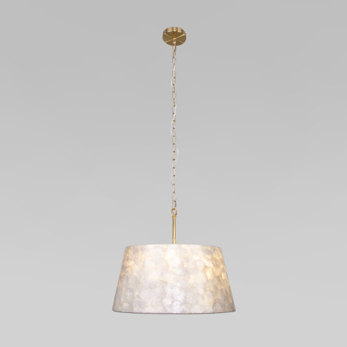 Подвесной светильник Eurosvet 101013/5 латунь/перламутр