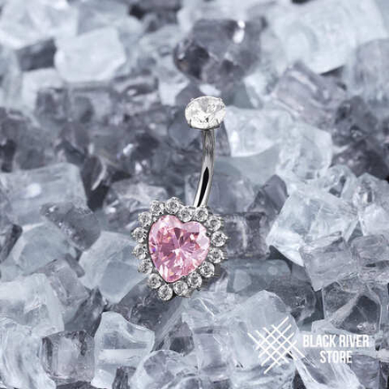 Банан Jasmine Heart Pink & Crystal