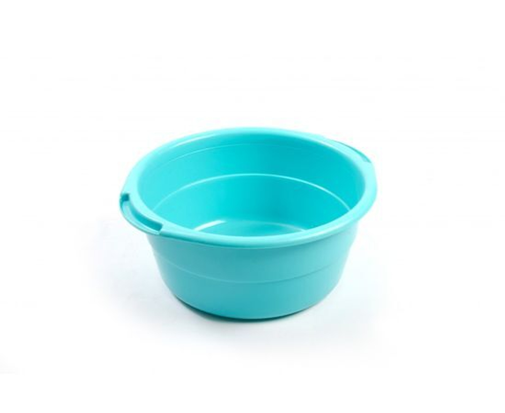 Радиан, Таз пластик, 14 л, круглый, с ручкой, повышенной прочности