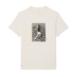 Теннисная футболка Lacoste Tennis x Novak Djokovic Graphic - lapland
