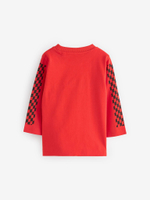 Лонгслив для мальчика Next 642-580, 3 шт., Серый, Красный, Белый