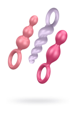 Набор анальных плагов Satisfyer силикон