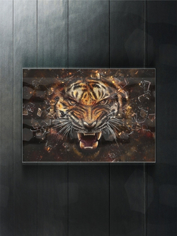 Модульная интерьерная картина Тигр Декор для дома, подарок