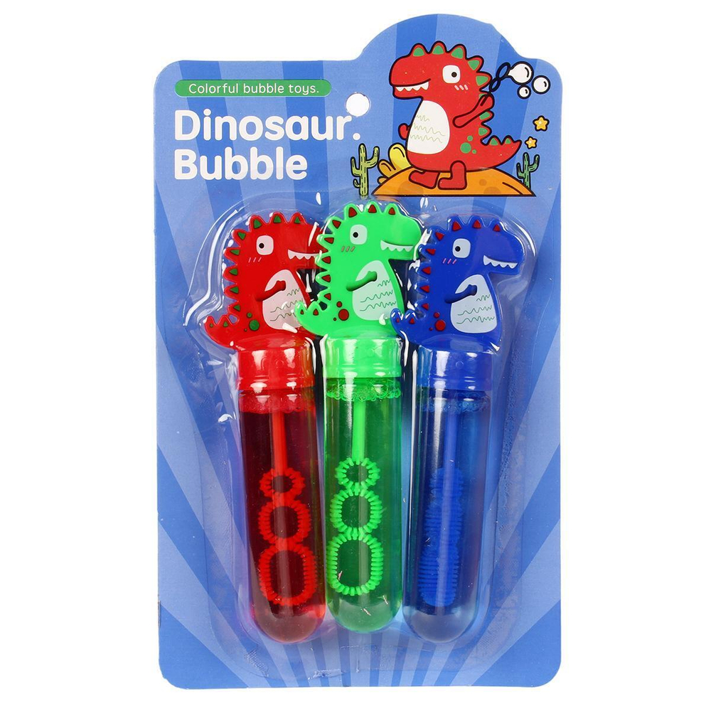 Набор мыльных пузырей Дракончики 13 СМ, 3 шт в наборе, 23Х14 СМ, с-30047