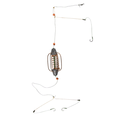 Монтаж WestMan Кормушка Арбуз Фидерный с коромыслом и боковым отводом 3кр -