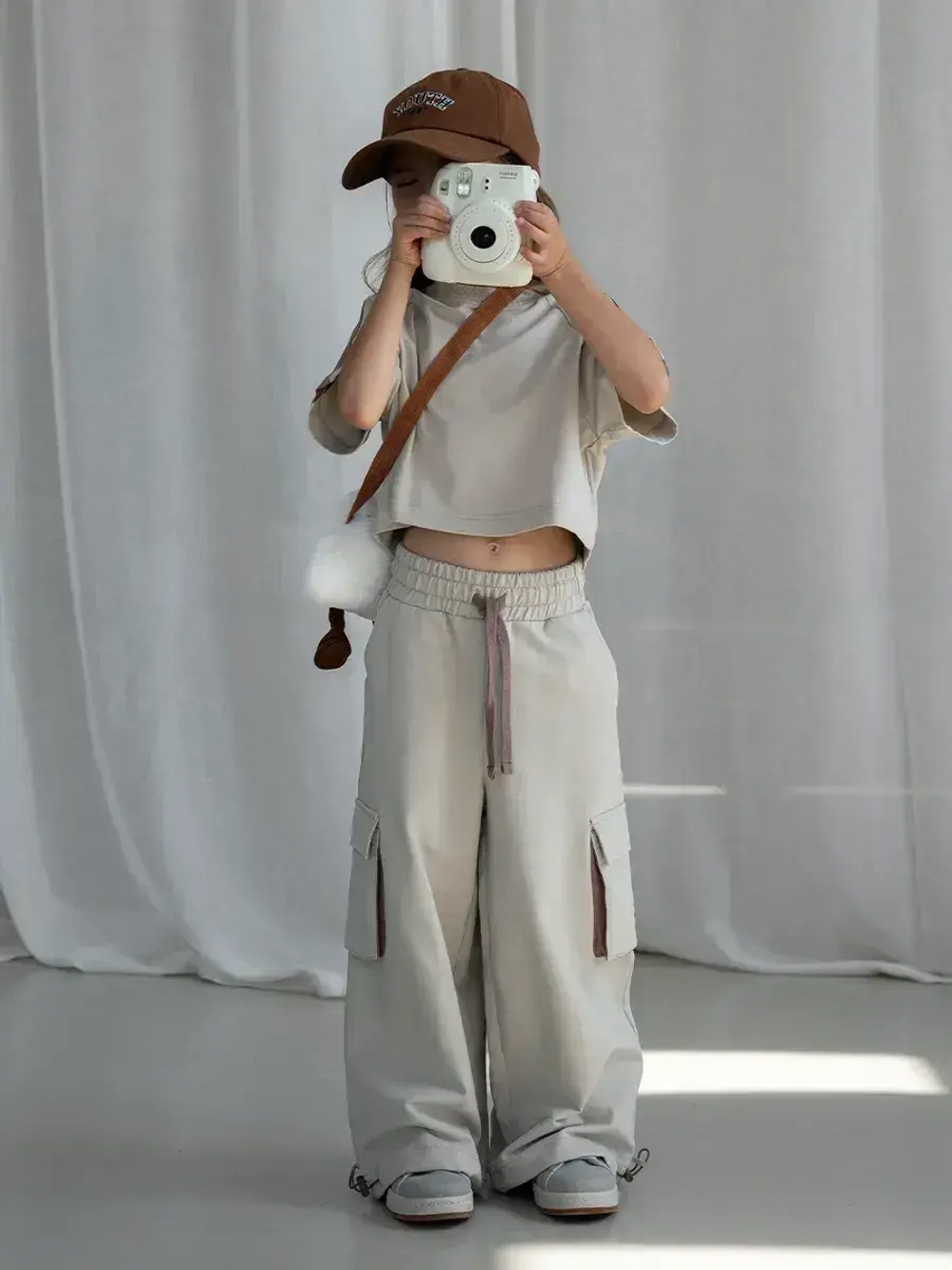 Костюм для девочки, футболка и штаны