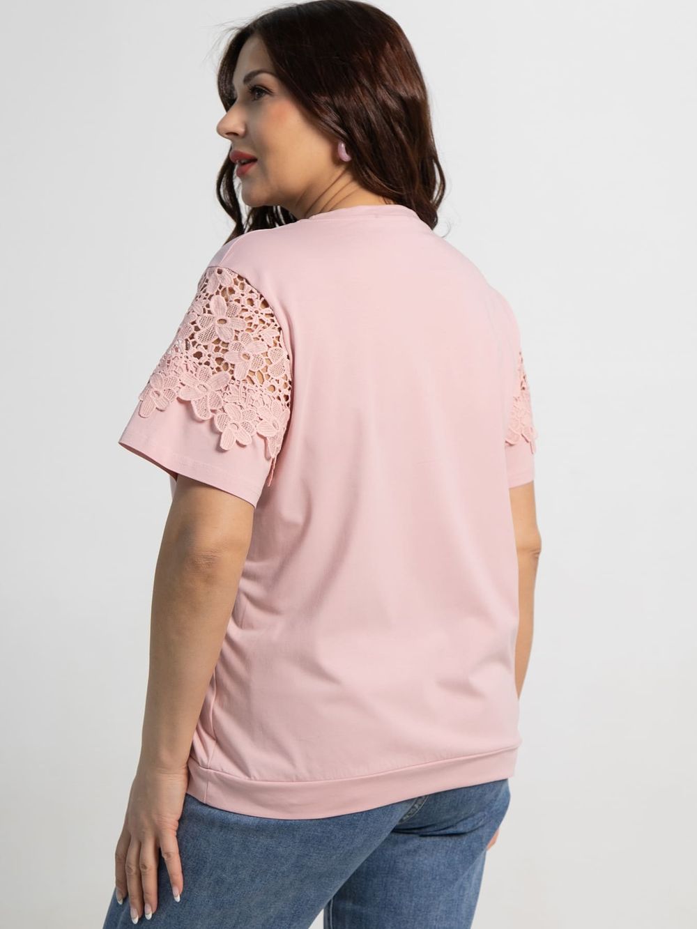 Блуза Флоя (пыльная роза) Б15540-4М LT Collection