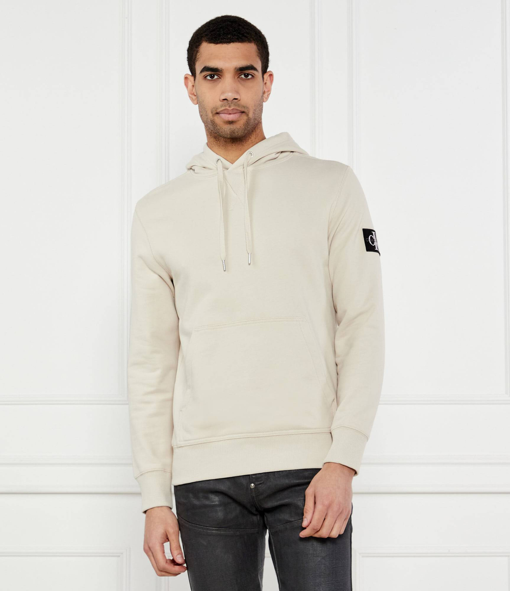 Худи BADGE CALVIN KLEIN JEANS - бежевый(J30J323430)