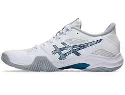 Мужские кроссовки для бадминтона/сквоша Asics Blade FF 2 - white/mako blue